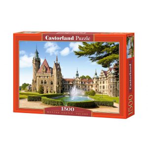 Puzzle Castorland 1500el Zamek Moszna, Polska